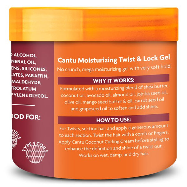 Cantu - Shea Butter Moisturizing Twist & Lock Gel