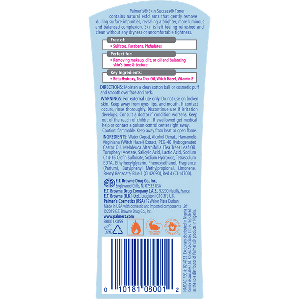 PALMER'S - Skin Success Anti Dark Complexion Toner