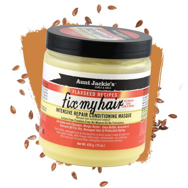 Aunt Jackie's - Flaxseed Fix My Hair Intensive Repair Conditioning Masque