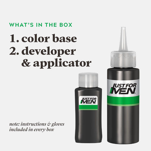 JUST FOR MEN - SHAMPOO-IN COLOR H-60 JET BLACK