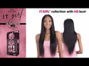 MAYDE - IT. Girl 100% Virgin Human Hair HD Lace Front Wig CARA 30"