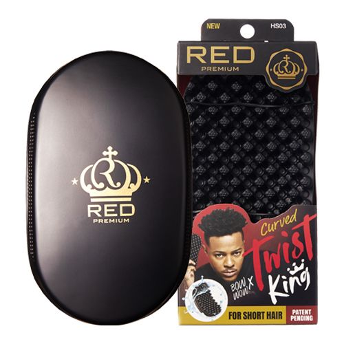KISS - RED PREMIUM TWIST KING CURVED & DENSED (HS03)