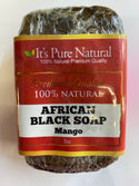 It's Pure Natural - Premium Quality 100% Natural African Black Soap Mango