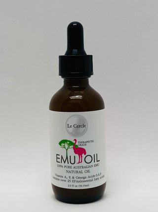 Le Cercle - 100% Pure Organic Hair Natural EMU Oil