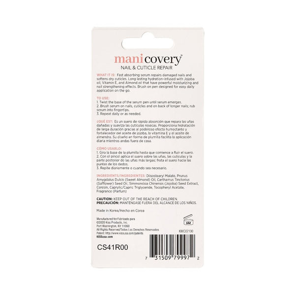 KISS - MANICOVERY NAIL & CUTICLE REPAIR