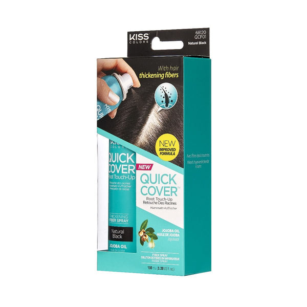 KISS - QUICK COVER FIBER SPRAY NATURAL BLACK