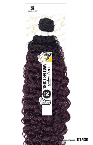 Buy ot530-ombre-burgundy ORGANIQUE - WATER CURL 24" (BLENDED)