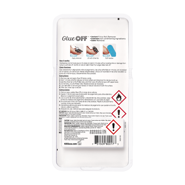 KISS - GLUE OFF FALSE NAIL REMOVER