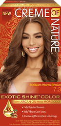 Creme Of Nature - Exotic Shine Color 7.3 Medium Warm Brown