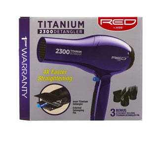 KISS - RED 2300 TITANIUM DETANGLER