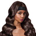 KISS - RED PM ELASTIC WIG BAND WIDE 3SIL BLACK