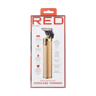 KISS - RED PRECISION BLADE CORDLESS TRIMMER