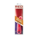 KISS - RED EZ GLIDE DETANGLING BRUSH BALL TIP