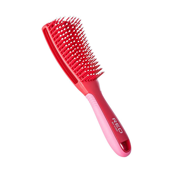 KISS - RED EZ GLIDE DETANGLING BRUSH BALL TIP