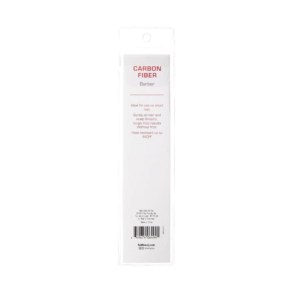 KISS - RED CARBON BARBER COMB