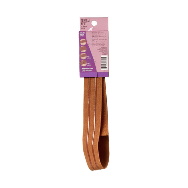 KISS - RED Perfect Melt Elastic Band 1 1/4" Velcro Natural Brown