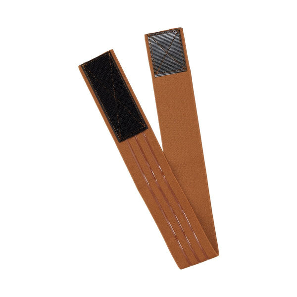 KISS - RED Perfect Melt Elastic Band 1 1/4" Velcro Natural Brown
