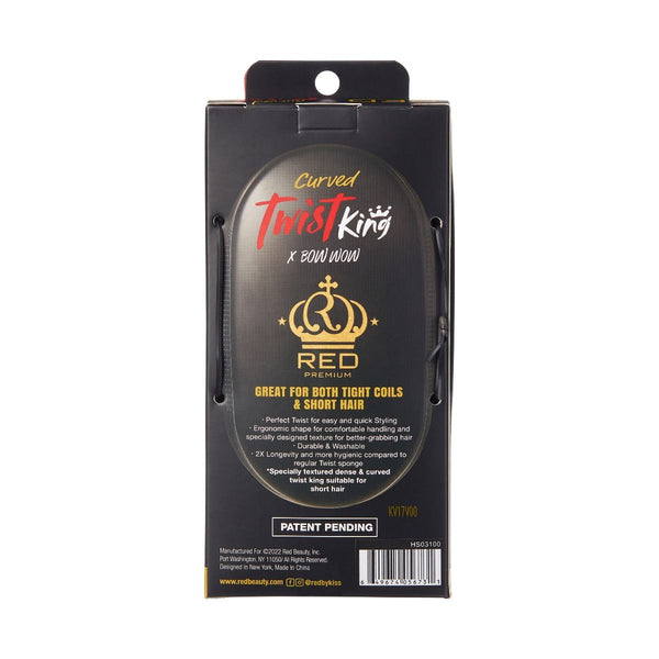 KISS - RED PREMIUM TWIST KING CURVED & DENSED (HS03)