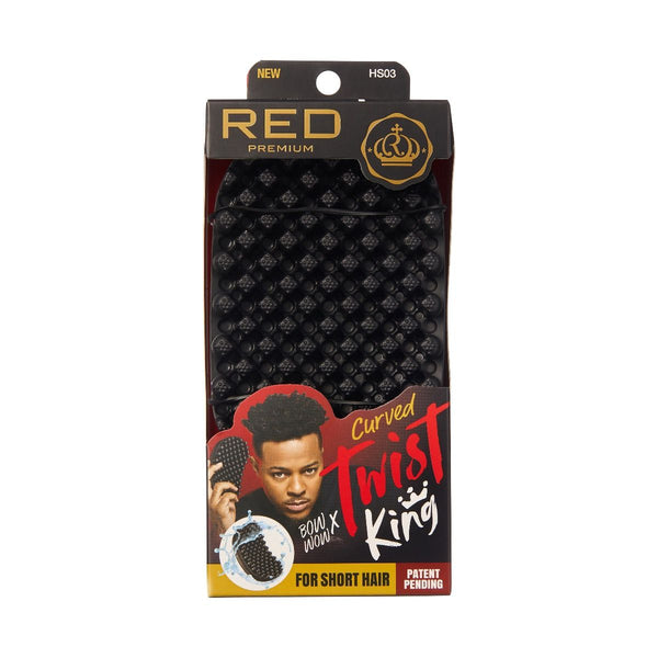 KISS - RED PREMIUM TWIST KING CURVED & DENSED (HS03)