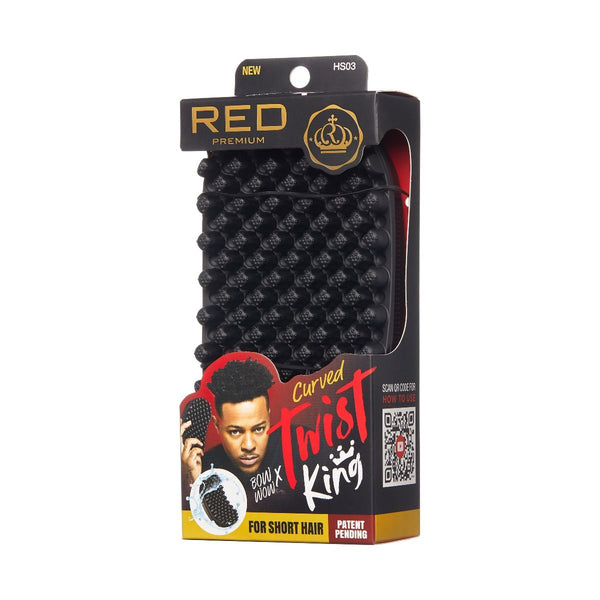 KISS - RED PREMIUM TWIST KING CURVED & DENSED (HS03)
