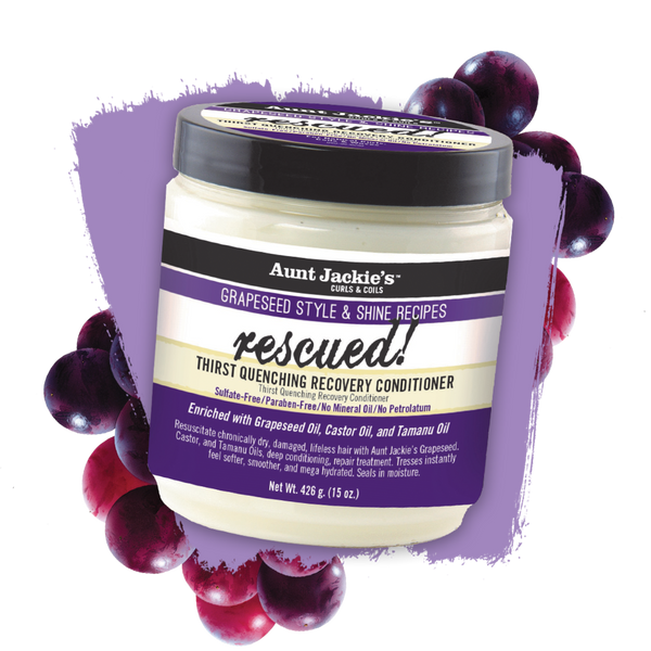 Aunt Jackie's - Grapeseed Rescued! Thirst Quenching Recovery Conditioner