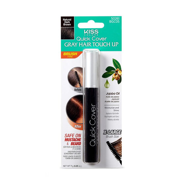 KISS - Quick Cover Gray Hair Touch Up Brush Type