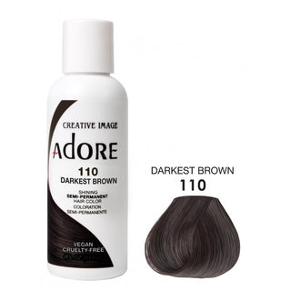 Buy 110-darkest-brown Adore - Semi-Permanent Hair Dye