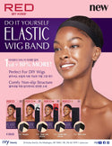KISS - RED ELASTIC WIG BAND 3CM 1.1YD