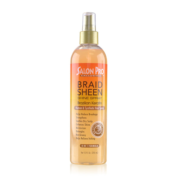 SALON PRO - Braid Sheen Shine Spray Brazilian Keratin
