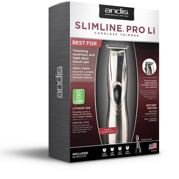 ANDIS - SLIMLINE PRO LI CORDLESS TRIMMER