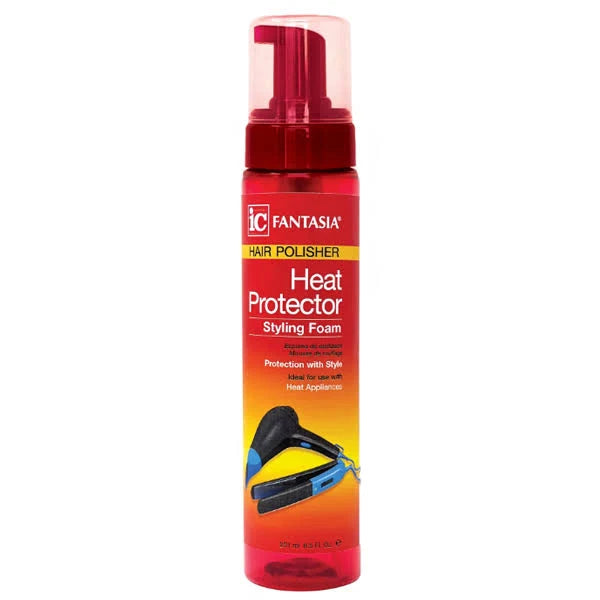 FANTASIA IC Hair Polisher Heat Protector Styling Foam Zoe