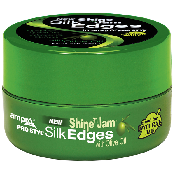 AMPRO - Shine 'n Jam Silk Edges w/ Olive Oil