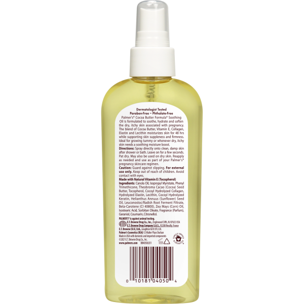 PALMER'S - Cocoa Butter Formula Soothing Oil Dry Itchy Skin