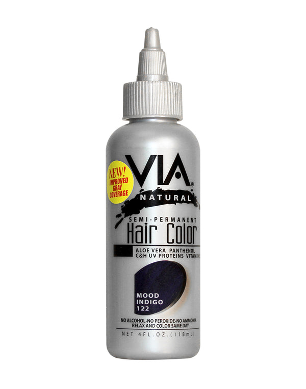 VIA - Natural Semi-Permanent Hair Color MOOD INDIGO 122