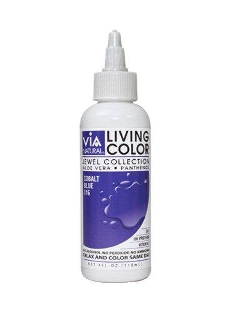VIA - Natural Living Colors Jewel Collection Cobalt Blue 116