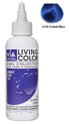 VIA - Natural Living Colors Jewel Collection Cobalt Blue 116