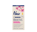 NAIR - Face & Bikini Wax Ready Strips Orchid & Cherry Blossom Extracts