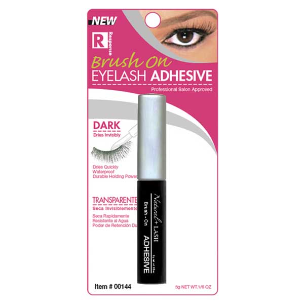 RESPONSE - Brush-On Eyelash Adhesive DARK