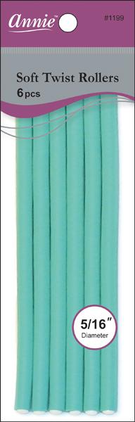 ANNIE - Professional Soft Twist Rollers 5/16