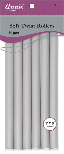 ANNIE - Professional Soft Twist Rollers 11/16