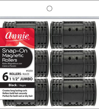 ANNIE - Professional Snap-On Magnetic Rollers 1 1/2