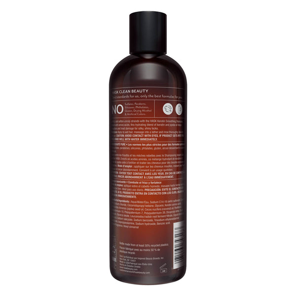 HASK - Keratin Smooth smoothing  Shampoo