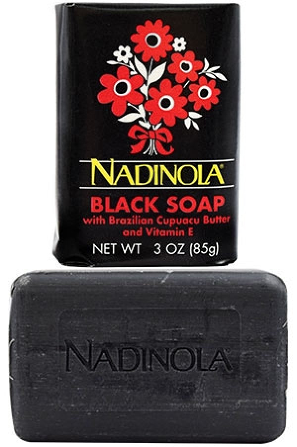 NADINOLA - Black Soap W/ Brazilian Cupuacu Butter & Vitamin E