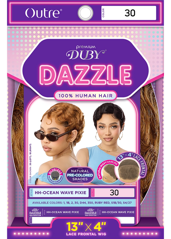 OUTRE - DUBY WIG - DUBY DAZZLE QLH 13X4 - OCEAN WAVE PIXIE
