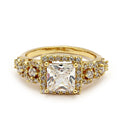 JOY JEWELRY - Cubic Zirconia Gold Ring (100R-084)