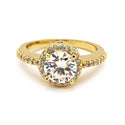 JOY JEWELRY - Cubic Zirconia Gold Ring (100R-081)