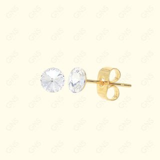 GNS - Gold Swarovski Crystals Earring (112205G)