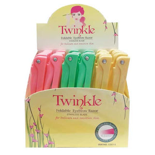 TWINKLE - Foldable Eyebrow Razor 36PCs