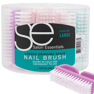 SALON ESSENTIALS - Manicure Nail Brush 12PCS