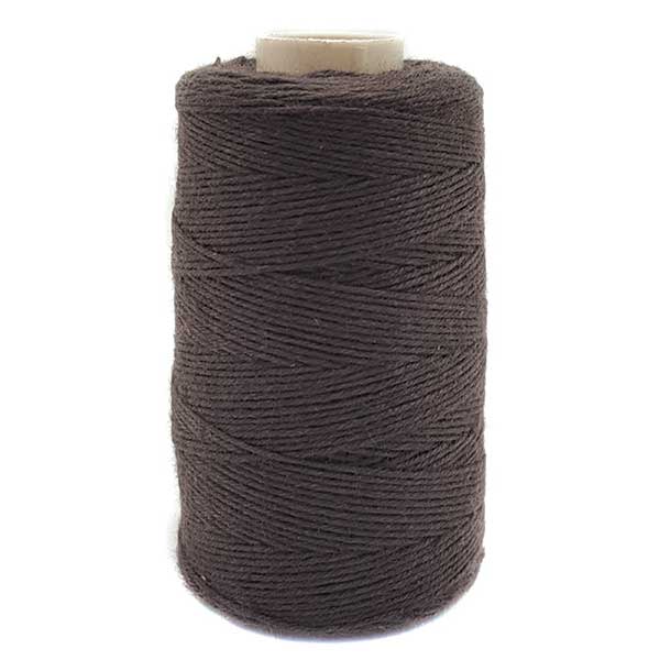 MAGIC COLLECTION - Weaving Jumbo Thread DARK BROWN 160 Yards